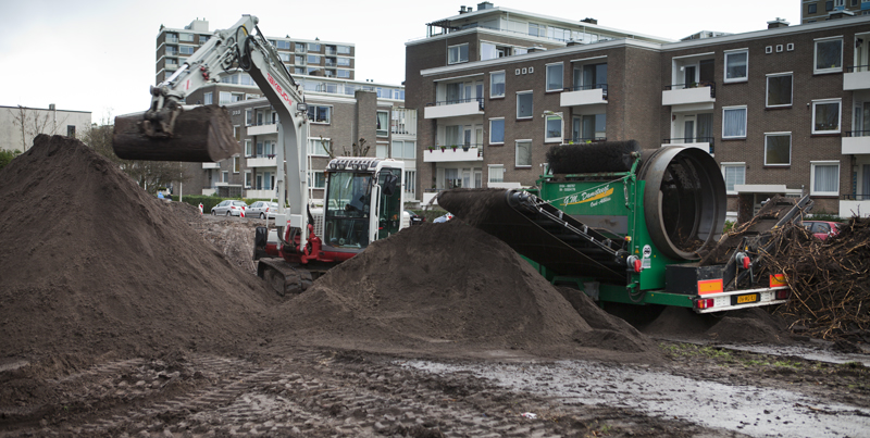 veel machines kwamen er aan te pas