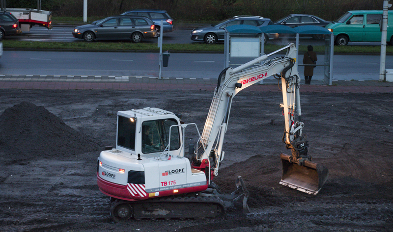 bij kunstlicht kon er ook gewerkt worden 