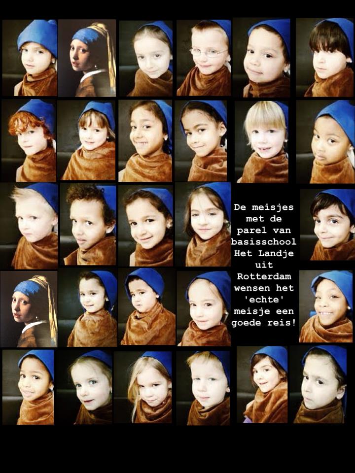 Paarlen oorbel Meisjes