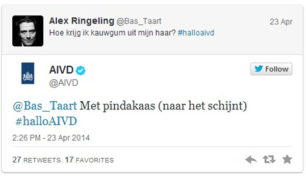 Kauwgom in mijn haar