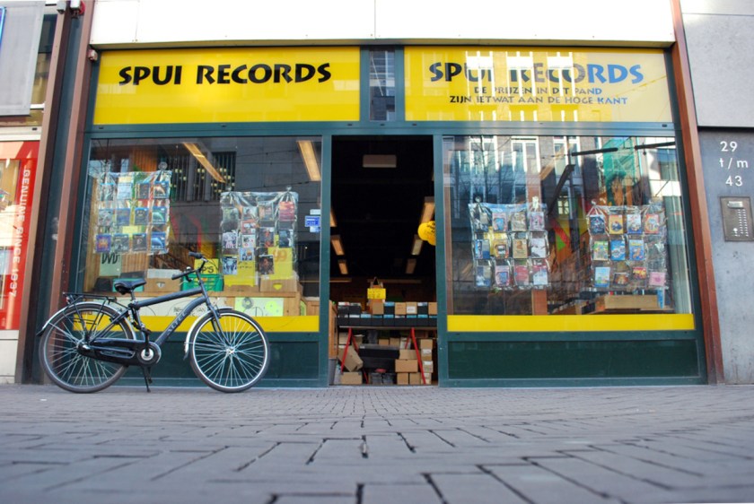 Spui Records. Foto door Ed Gool.
