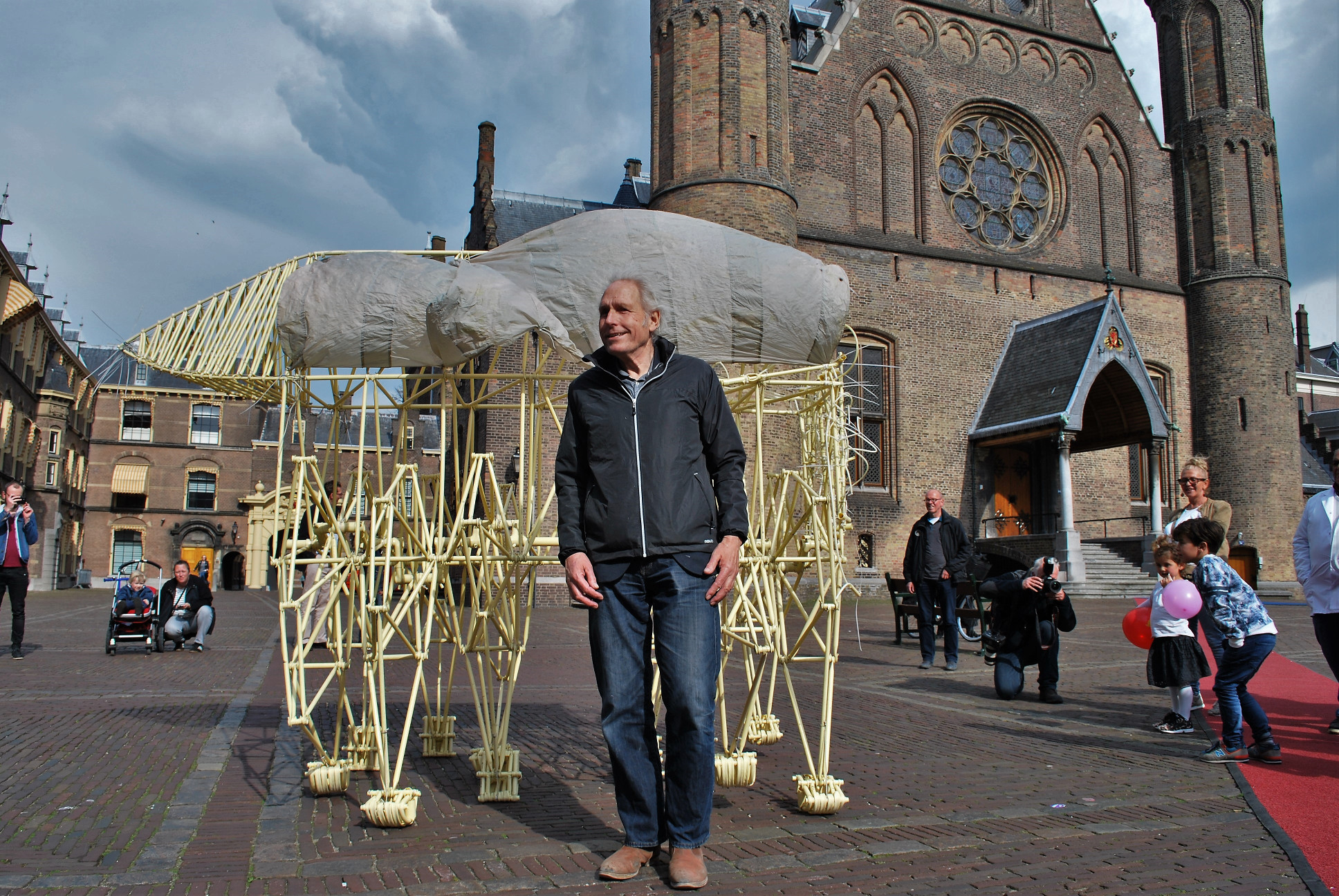 Korte expo op het Binnenhof