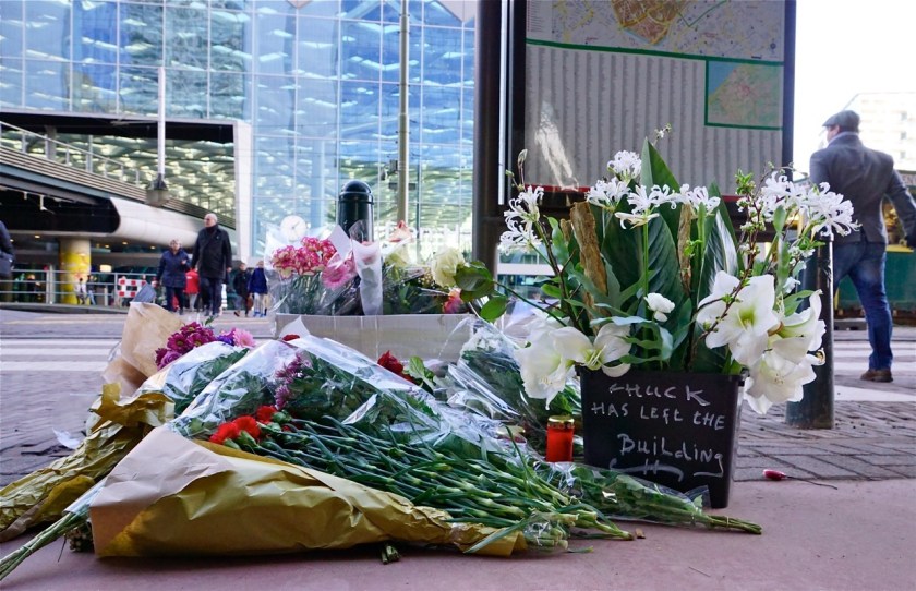 Chuck has left the Building. Foto door Roel Wijnants.