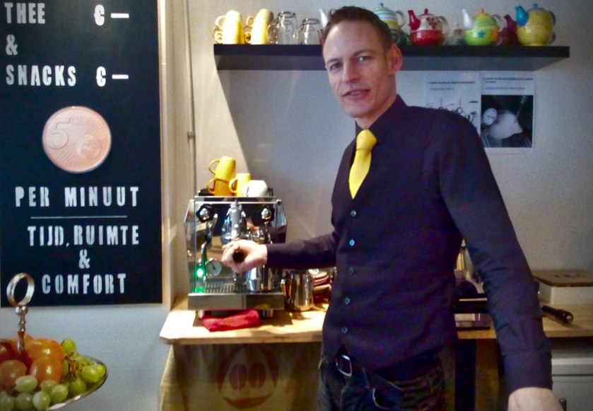 Sander Huisman, Minute Bar, Groningen. Foto: Haagspraak