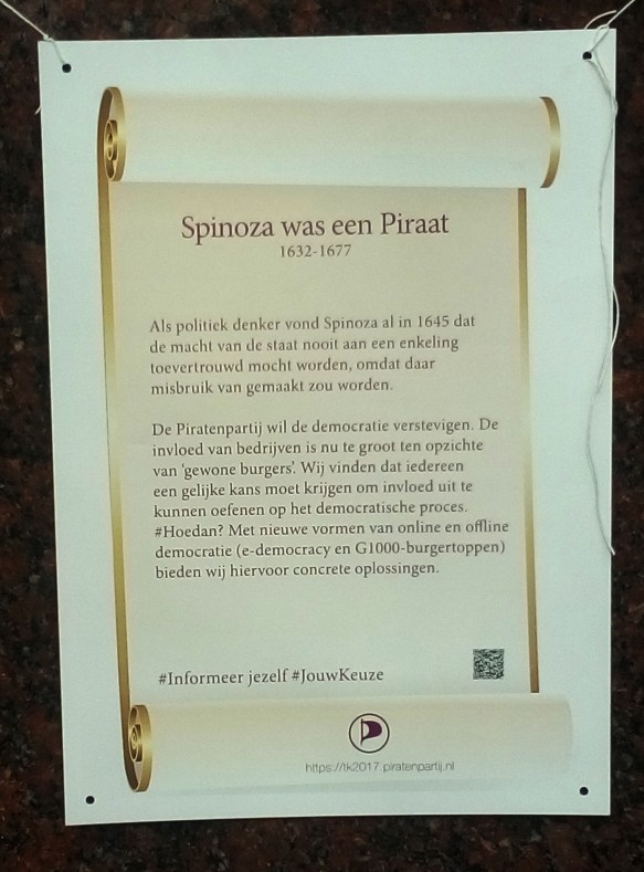 spinoza was een piraat